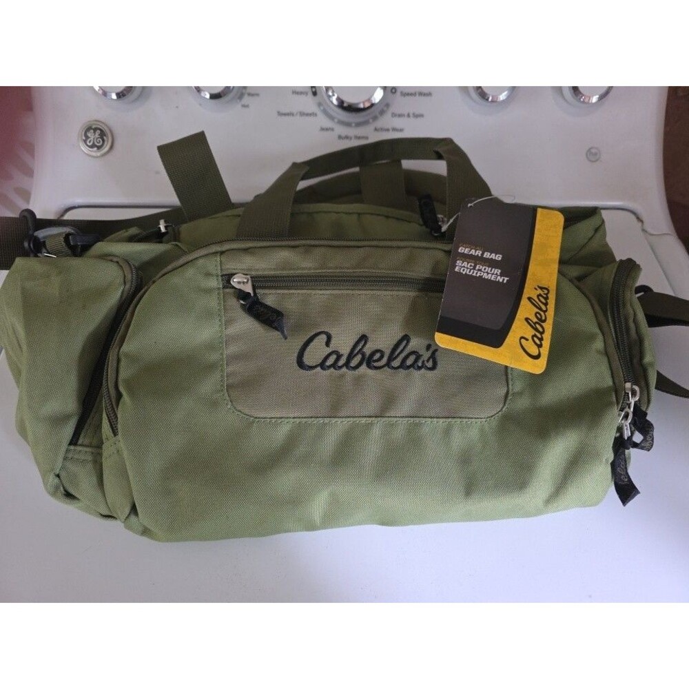 NWT Cabela's Fishing Duffel Bag Catch-All Gear 6 Pocket